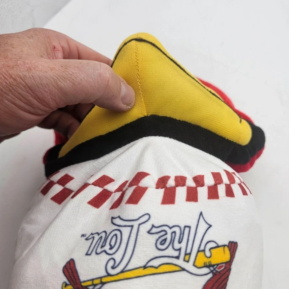 St. Louis Cardinals Plush Figure One Size Red White MLB Baseball Kids Club